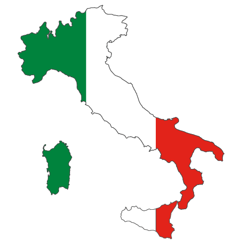 super-ena-lotto - map of italy